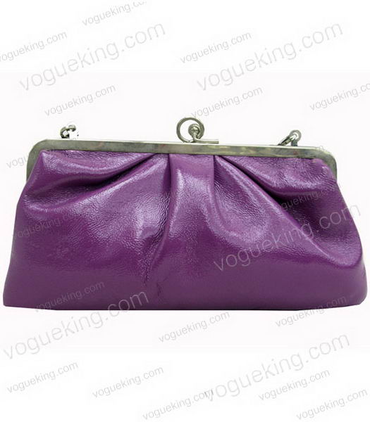 Marni Purple Napa Leather Messenger Bag-1