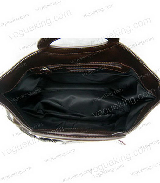 Marni Shiny Dark Coffee Patent Large Leather Balloon Bag-4