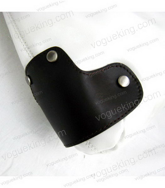 Marni Shiny Leather Handle Bag White-6