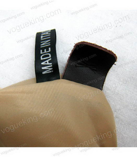 Marni Shiny Nappa Leather Shoulder Handbag Yellow-6
