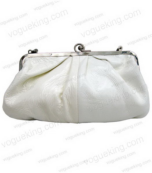 Marni White Napa Leather Messenger Bag-1