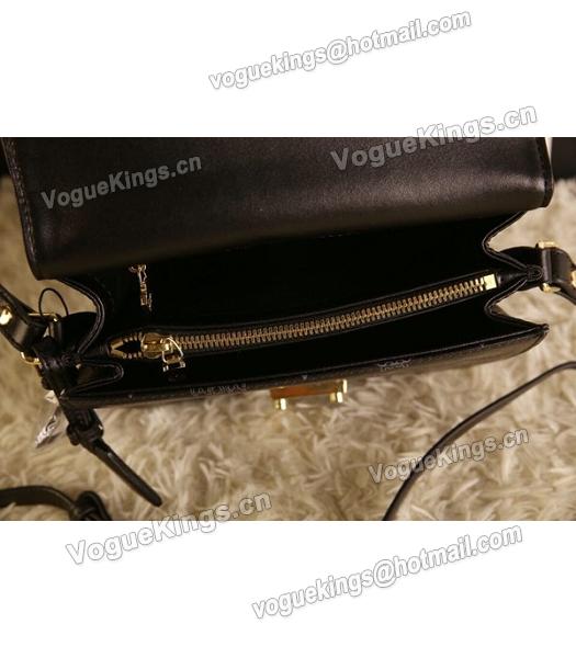 MCM Latest Design Black Leather Small Shoulder Bag-1