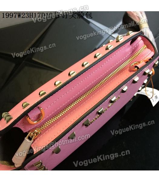 Michael Kors Selma Studded Small Messenger Bag Pink-3
