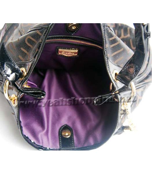 Miu Miu Black Leather Shoulder Handbag-5
