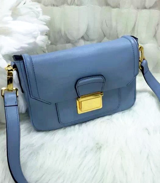 Miu Miu Light Blue Original Leather Shoulder Bag