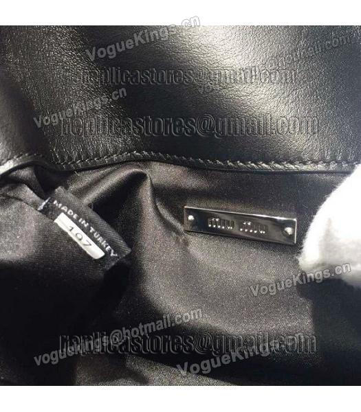 Miu Miu Matelasse Original Leather Diamonds Small Bag Black-5