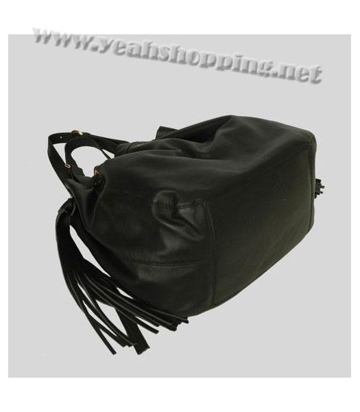 Miu Miu New Shoulder Bag Black Calfskin-3