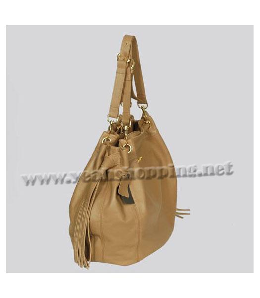 Miu Miu New Shoulder Bag Khaki Calfskin-1