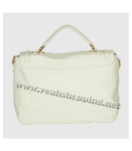 Miu Miu New Shoulder Tote Bag White Calfskin-2