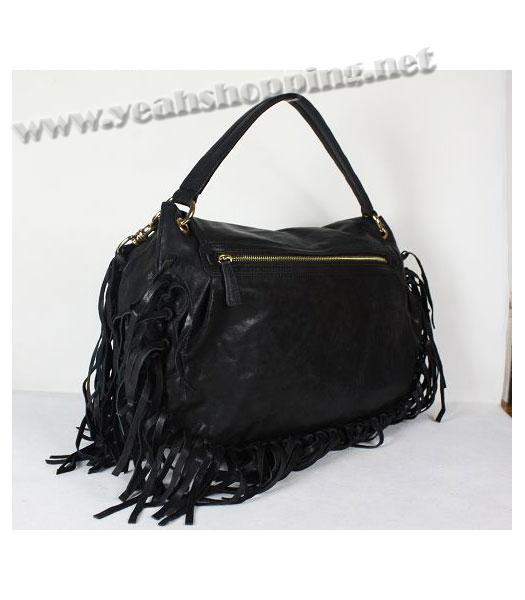 Miu Miu New Tassel Bag in Black Leather-1