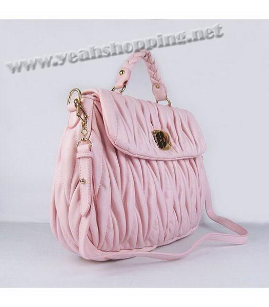 Miu Miu Quality Metalasse Medium Tote Bag in Pink-1