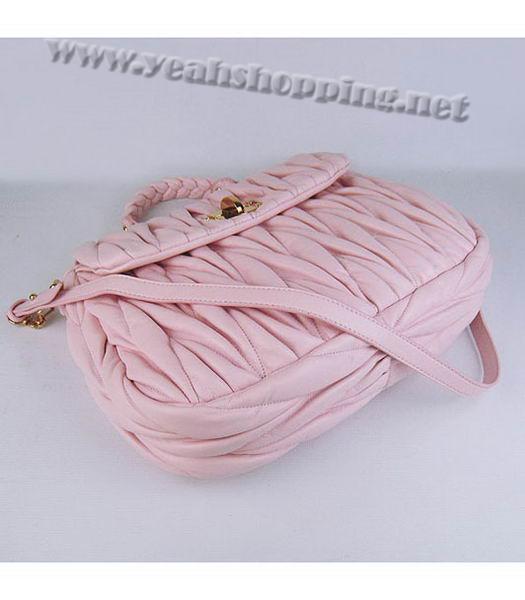 Miu Miu Quality Metalasse Medium Tote Bag in Pink-3