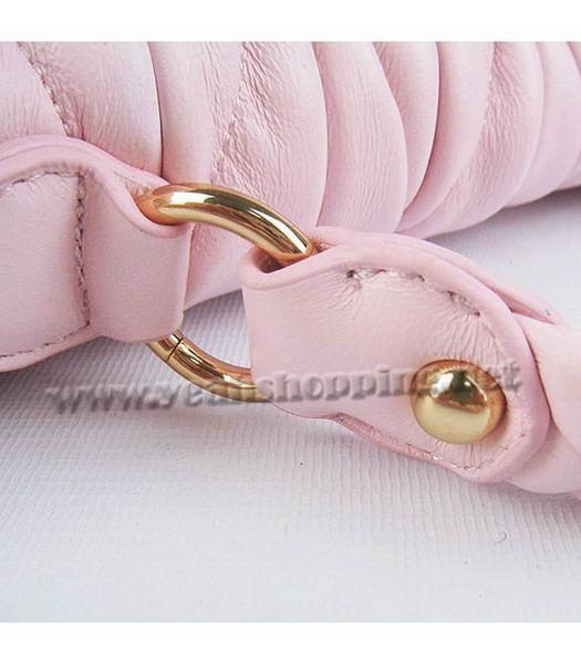 Miu Miu Quality Metalasse Medium Tote Bag in Pink-5