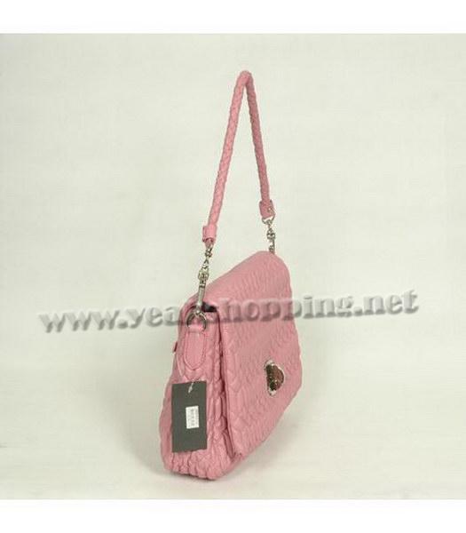 Miu Miu Shoulder Bag Pink Lambskin-1