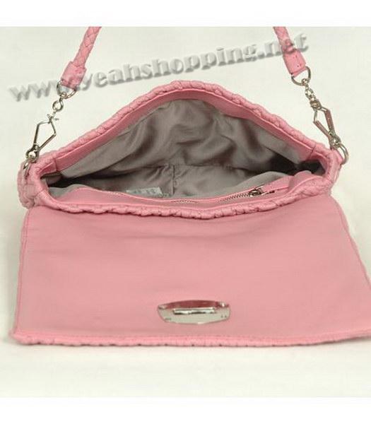 Miu Miu Shoulder Bag Pink Lambskin-4