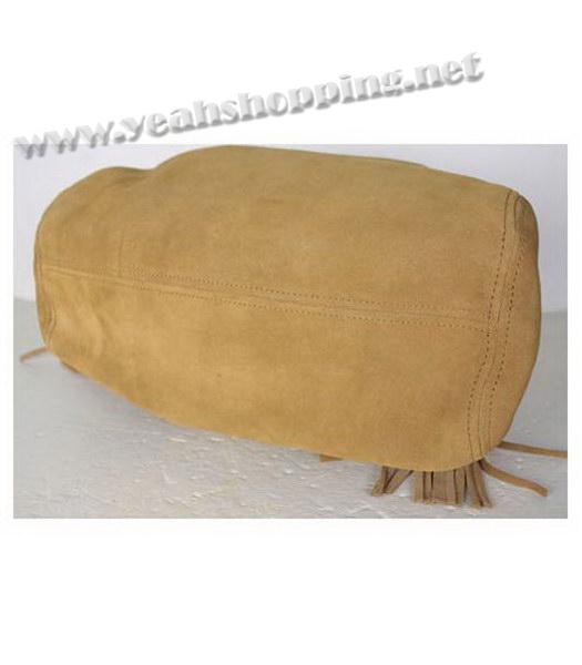 Miu Miu Suede Leather Tote Bag Apricot-2