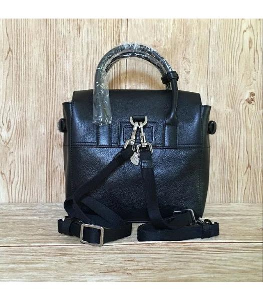 Mulberry Black Calfskin Leather 23cm Delevingne Bag-1