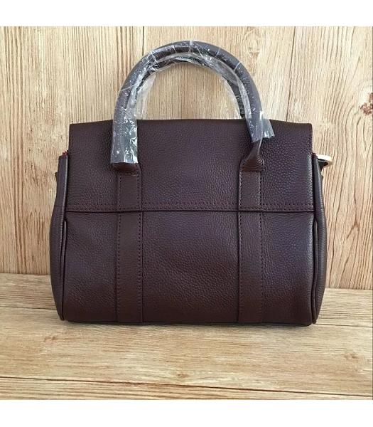 Mulberry Heritage Bayswater Jujube Litchi Veins Leather 28cm Tote Bag-6