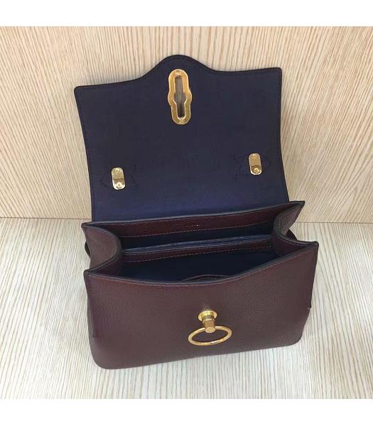 Mulberry Mini Seaton Jujube Litchi Veins Leather Top Handle Shoulder Bag-3
