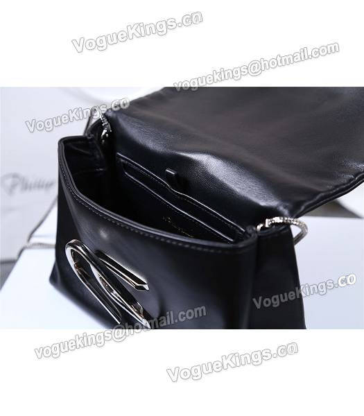 Phillip Lim Black Leather Small Alix Flap Bag-4
