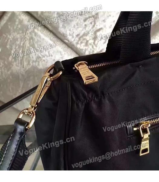 Prada BN1843 Tessuto Nylon Shoulder Bag Black-4