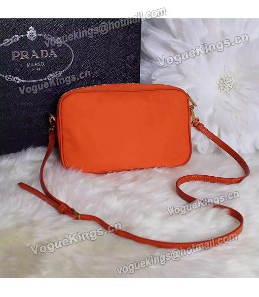 Prada BN1862 Orange Nylon Small Crossbody Bag-1