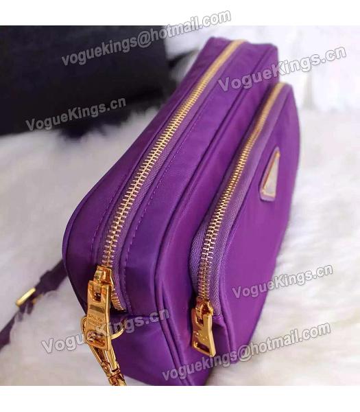 Prada BN1862 Purple Nylon Small Crossbody Bag-2