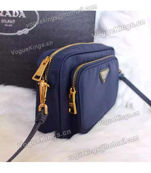 Prada BN1862 Sapphire Blue Nylon Small Crossbody Bag-2