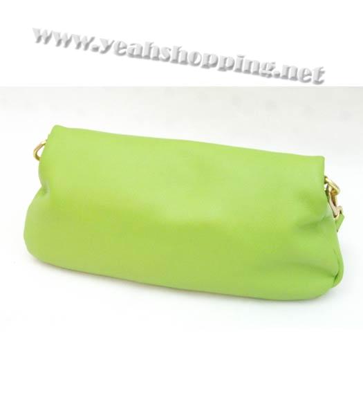 Prada Calfskin Messenger Bag Green-1