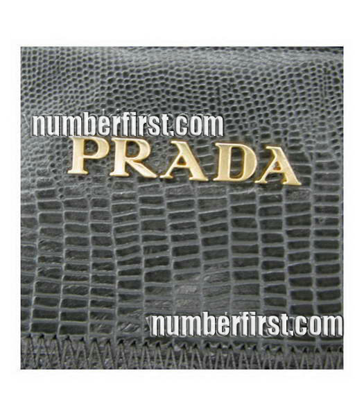 Prada Colors Leather Snake Veins Clutch Bag -1-7