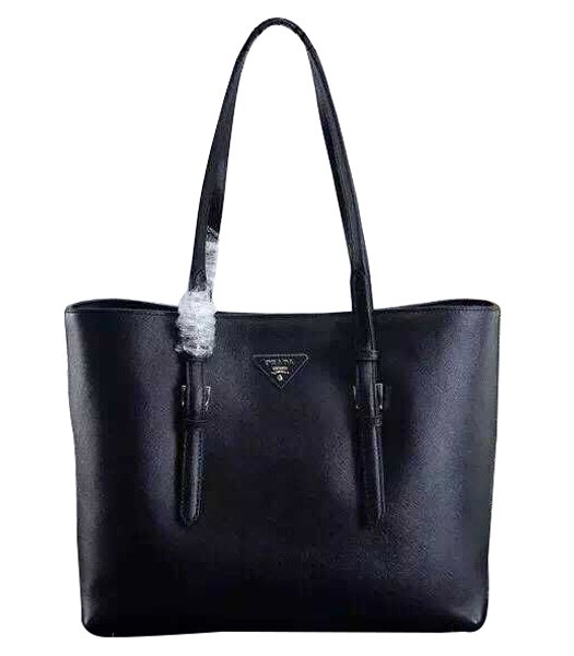Prada Cross Veins Top Handle Bag 5133 With Black Leather