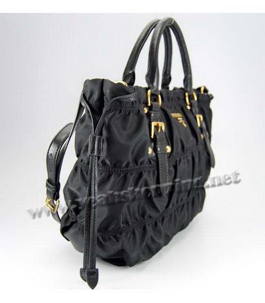 Prada Gaufre Nylon Tote Bag in Black-1