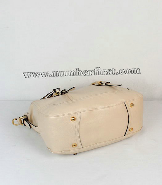 Prada Latest Offwhite Calf Leather Handbag-3