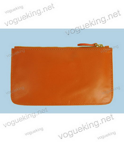 Prada Nappa Leather Clutch Bag Orange-1