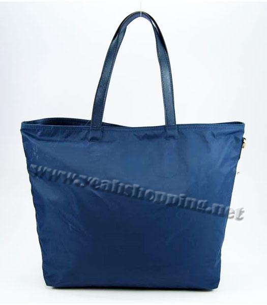 Prada Nylon Caton Shoulder Bag Blue-2