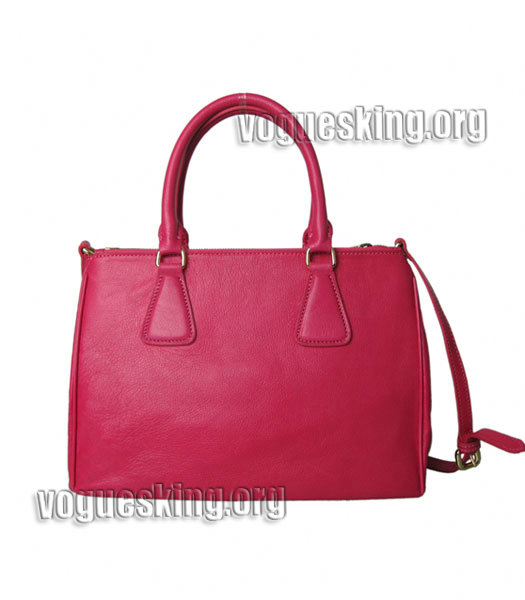Prada Pink Original Leather Tote Bag-1