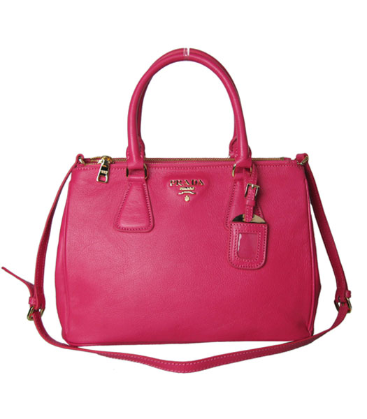 Prada Pink Original Leather Tote Bag