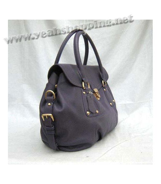 Prada Popular Handle Bag Purple Leather_BR3351-2