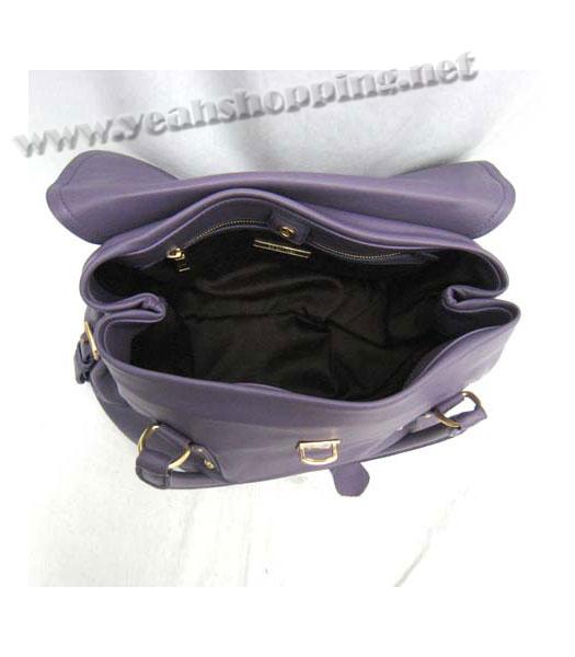 Prada Popular Handle Bag Purple Leather_BR3351-4