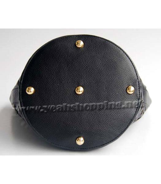 Prada Shoulder Handbag Black Calfskin-5