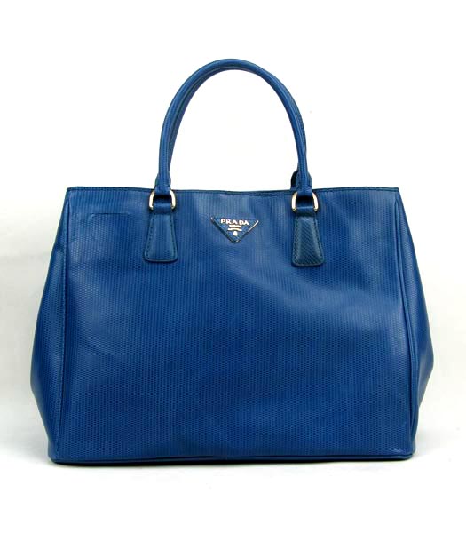 Prada Tote Bag Blue
