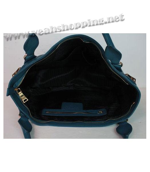 Prada Tote Bag Sapphire Blue-3