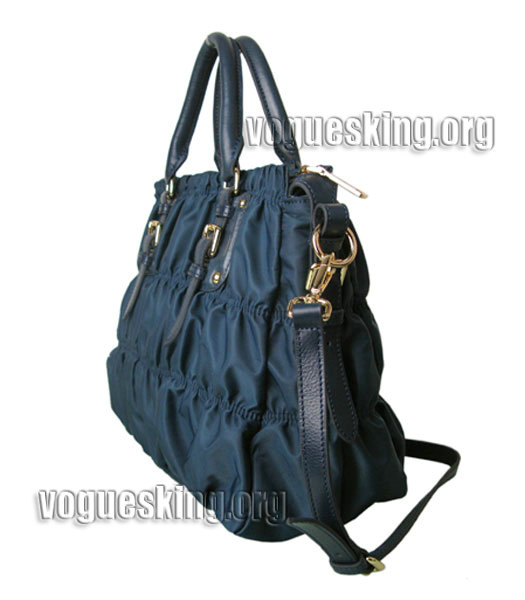 Prada Waterproof With Black Leather Large Tote Handbag-2