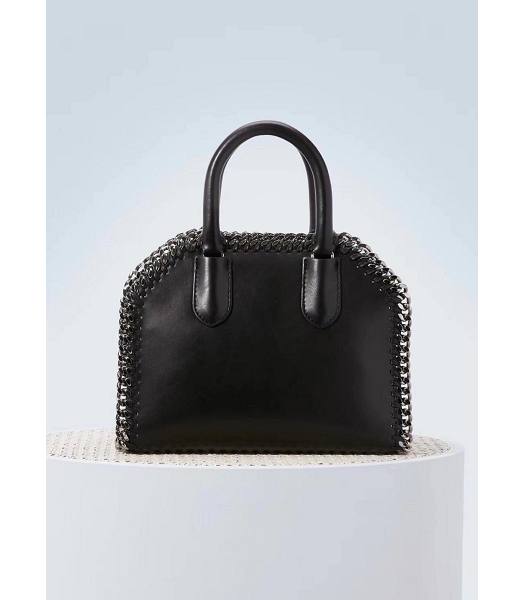 Stella McCartney Falabella Box All Is Love Black Nappa 25cm Tote Shoulder Bag-5