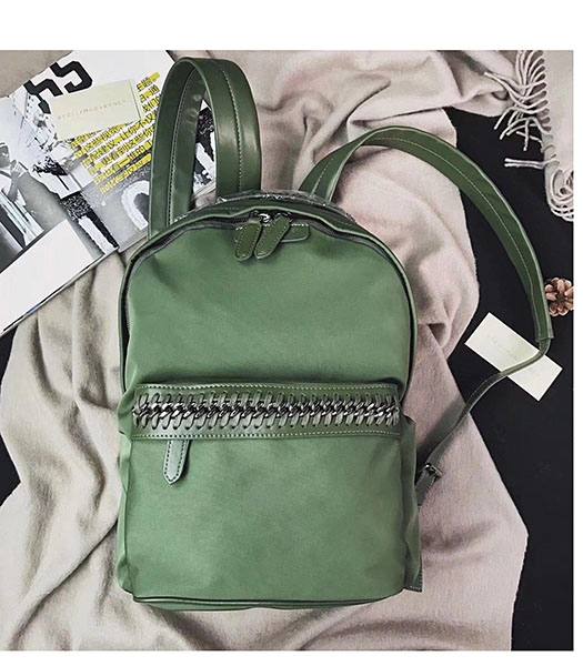 Stella McCartney Falabella Go Green Environmental Polyester Elastan 28cm Backpack