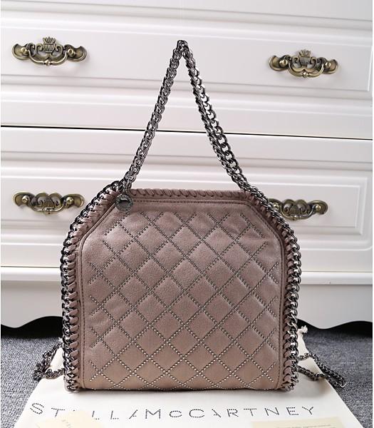 Stella McCartney Falabella Khaki Leather Rivet Handbag