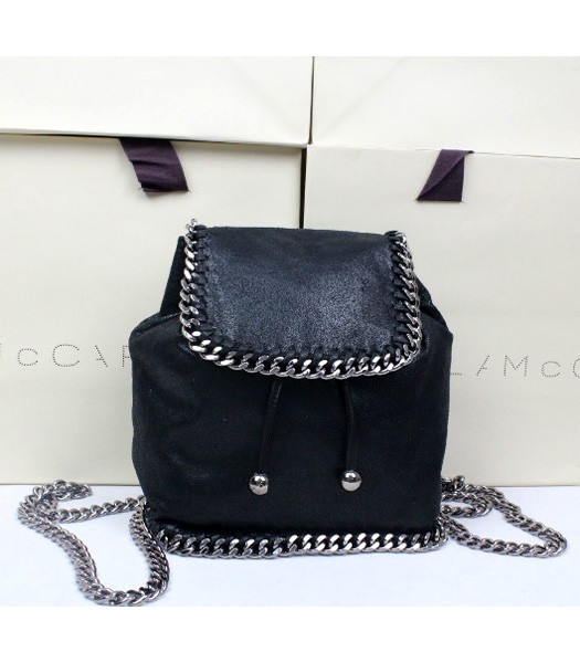 Stella McCartney Falabella Mini Backpack Bag Black