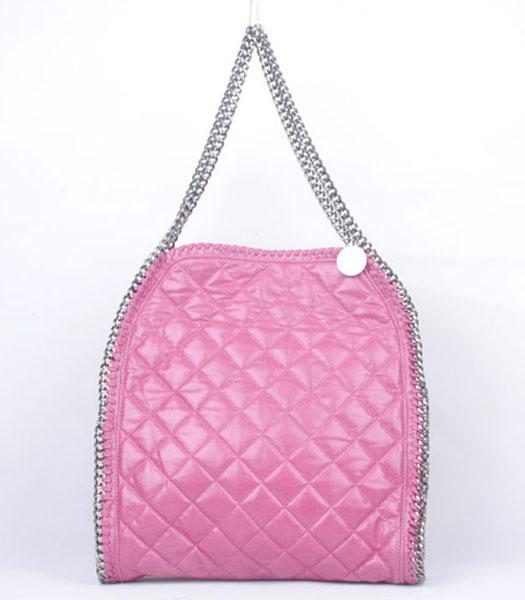 Stella McCartney Falabella S-811-1 PVC Rose Red Quilted Hobo Bag