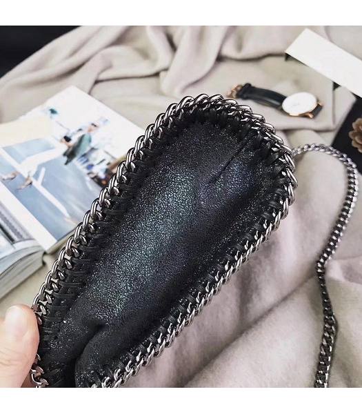 Stella McCartney Falabella Star Rivet Black Environmental Polyester Fiber 16cm Tote Shoulder Bag 2-5