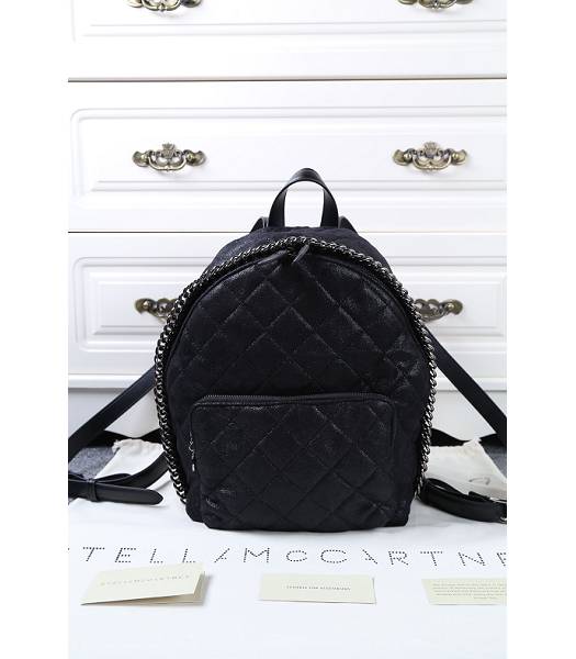 Stella McCartney Latest Design Small Quilted Backpack Black